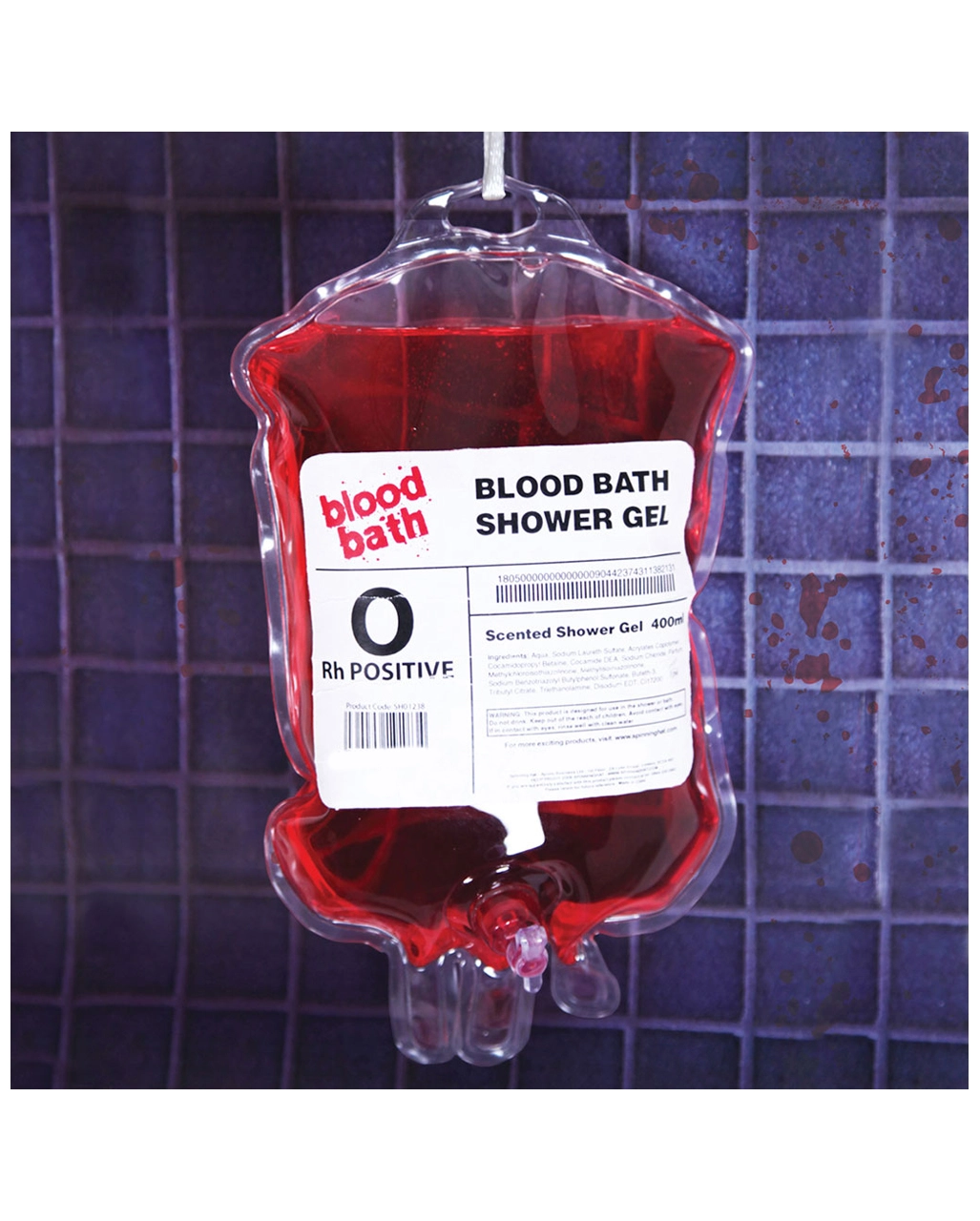Blutbad Duschgel Im Transfusionsbeutel 4 Blutbad Duschgel Im Transfusionsbeutel – Bild 2