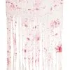 Blutiger Halloween Vorhang 115x150cm -Halloween Verkaufsgeschäft blutiger vorhang bloody curtain blutige horror slasher halloween dekoration 53357
