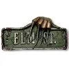Elm Street Schild Wanddekoration -Halloween Verkaufsgeschäft elm street schild wanddekoration freddy krueger 13429