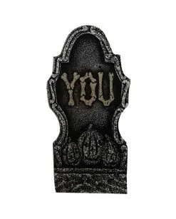 4-tlg. Enter If You Dare Grabstein Set -Halloween Verkaufsgeschäft enter if you dare grabstein set enter if you dare tombstone set halloween grabstein 52632 05