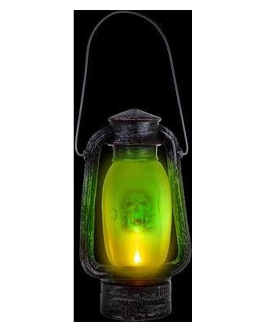 Grubenleuchte Mit Totenkopf & Licht 24cm 4 Grubenleuchte Mit Totenkopf & Licht 24cm – Bild 2