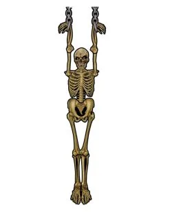 Skelett Hänge Deko