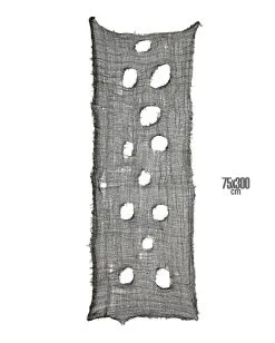 Halloween Lumpenstoff Schwarz -Halloween Verkaufsgeschäft halloween fetzenstoff schwarz halloween lumpenstoff halloween deko halloween cheesecloth black 38679 04