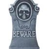 Halloween Grabstein Totenkopf & Inschrift 1 Halloween Grabstein Totenkopf & Inschrift -Halloween Verkaufsgeschäft halloween grabstein mit skull und inschrift halloween tombstone 27379