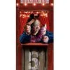 Tür Deko Horror Clown Halloween Circus -Halloween Verkaufsgeschäft halloween horrorclown circus tuer dekoration halloween horror clown circus door decoration horror zirkus deko 53176