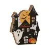 Haunted House Aufsteller Happy Halloween 12cm -Halloween Verkaufsgeschäft happy halloween haunted house aufsteller 12cm happy halloween haunted house block 54668