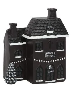 Hounted House Räucherkegel Haus -Halloween Verkaufsgeschäft haunted house raeucherkegel halter haunted house incense cone burner halloween homeware 53588 02