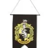 Hufflepuff Flagge -Halloween Verkaufsgeschäft huffelpuff banner hogwarts emblem harry potter hermine granger ron weasley voldemort dumbledore minerva mcgonnagal slytherin 20408