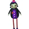 Johanna Parker Kürbis Hexen Figur -Halloween Verkaufsgeschäft johanna parker pumpkin peeps hexe figur pumpkin peeps witch shelf sitter halloween kantenhocker 52882