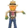 Kürbis Vogelscheuche Christbaumkugel 9,5cm -Halloween Verkaufsgeschäft kuerbis vogelscheuche weihnachtskugel halloween und horror weihnachtsdeko scarecrow ornament 54755