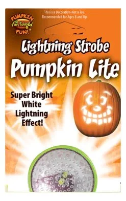 Blitzendes Kürbis Stroboskop