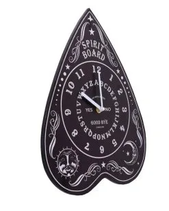 Hexenbrett Wanduhr 34cm 10 Hexenbrett Wanduhr 34cm -Halloween Verkaufsgeschäft ouija board wanduhr hexenbrett wanduhr wahrsagebrett wanduhr spirit board wallclock 53300 04