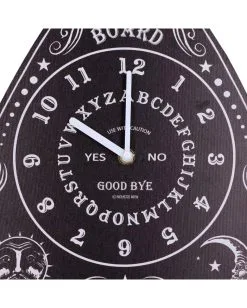 Hexenbrett Wanduhr 34cm 11 Hexenbrett Wanduhr 34cm -Halloween Verkaufsgeschäft ouija board wanduhr hexenbrett wanduhr wahrsagebrett wanduhr spirit board wallclock 53300 05