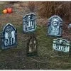 Deko Grabstein Set Mit Fotodruck 1 Deko Grabstein Set Mit Fotodruck -Halloween Verkaufsgeschäft photoreal deko grabstein set photo realistic tombstone 5 piece set halloween friedhof deko 52650