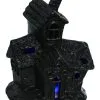 Beleuchtete Grusel Glitzer Geisterhaus Deko -Halloween Verkaufsgeschäft scary glitter geisterhaus deko mit led scary glitter light up haunted house halloween spukhaus deko 53048