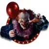 3D Deko Folie Horror Clown Selbstklebend 2 3D Deko Folie Horror Clown Selbstklebend -Halloween Verkaufsgeschäft selbstklebende 3d deko folie horror clown self adhesive 3d deco foil horror clown halloween wanddekoration 53251
