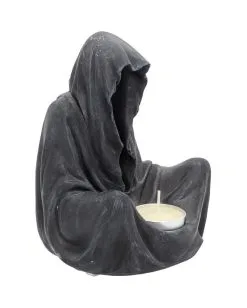Grim Reaper Teelichthalter -Halloween Verkaufsgeschäft sensenmann teelichthalter grim reaper candelholder gothic deko 29324 6