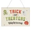 Trick Or Treaters Willkommen Schild 20x30cm
