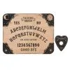 Vintage Ouija Hexenbrett Mit Zeiger -Halloween Verkaufsgeschäft vintage ouija hexenbrett mit planchette vintage style ouija borad wicca und halloween merchandise und geschenkartikel 50790 3