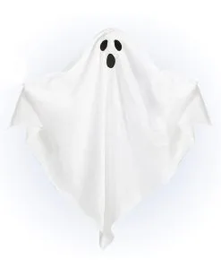 Weißes Gespenst Hängefigur 41cm -Halloween Verkaufsgeschäft weisser geist haengefigur weisses gespenst haengefigur halloween deko white ghost hanging prop 51736 02