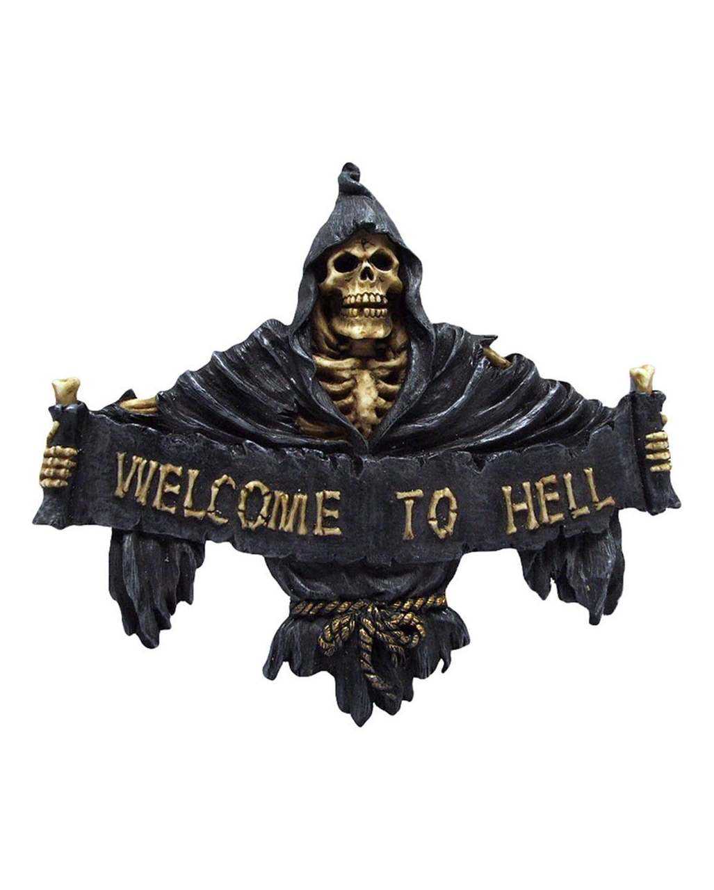 Reaper Türschild Welcome To Hell 3 Reaper Türschild Welcome To Hell