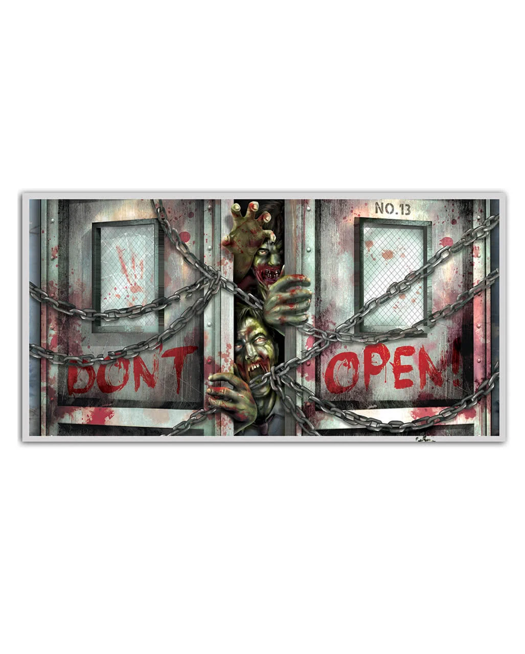 "Don't Open" Zombie Banner 3 "Don't Open" Zombie Banner